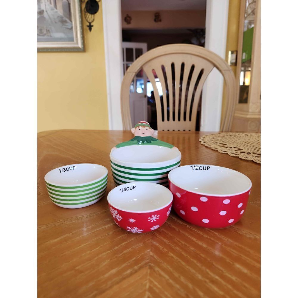 Christmas ELF measuring cups - Picture 3 of 3